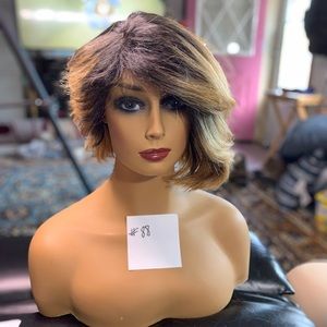 #88 Model Model blond brown synthetic wig